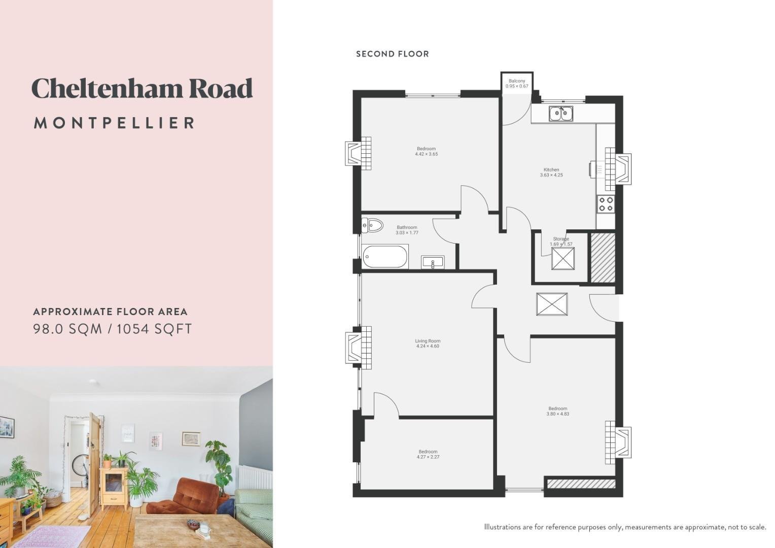 Cheltenham road montpelier 34454412 flat 3 174 cheltenham road bs6 5 rf fp