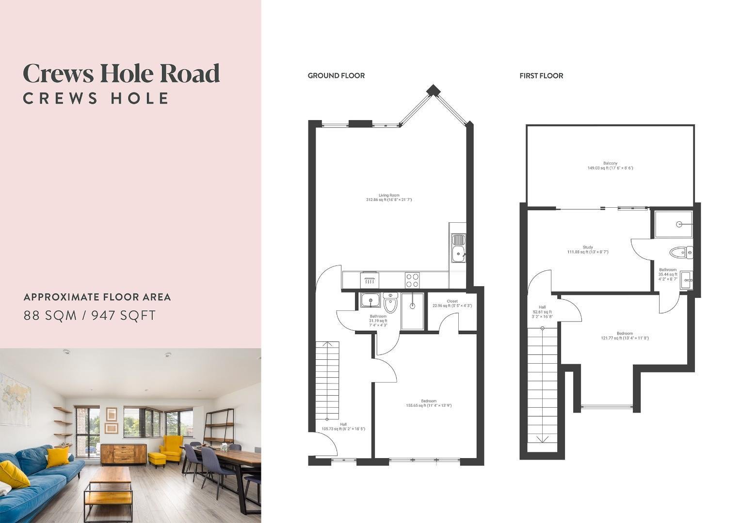 Crews hole road st george 34029575 flat 7 avon view 153 crews hole road bs5 floorp