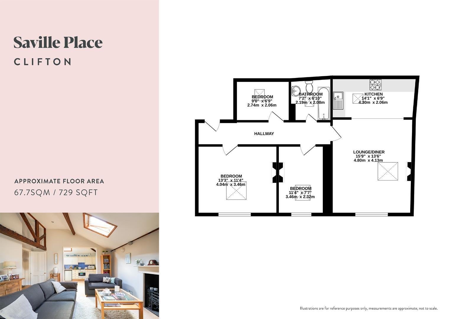 Saville place clifton village 34047315 f4 19 saville place fp