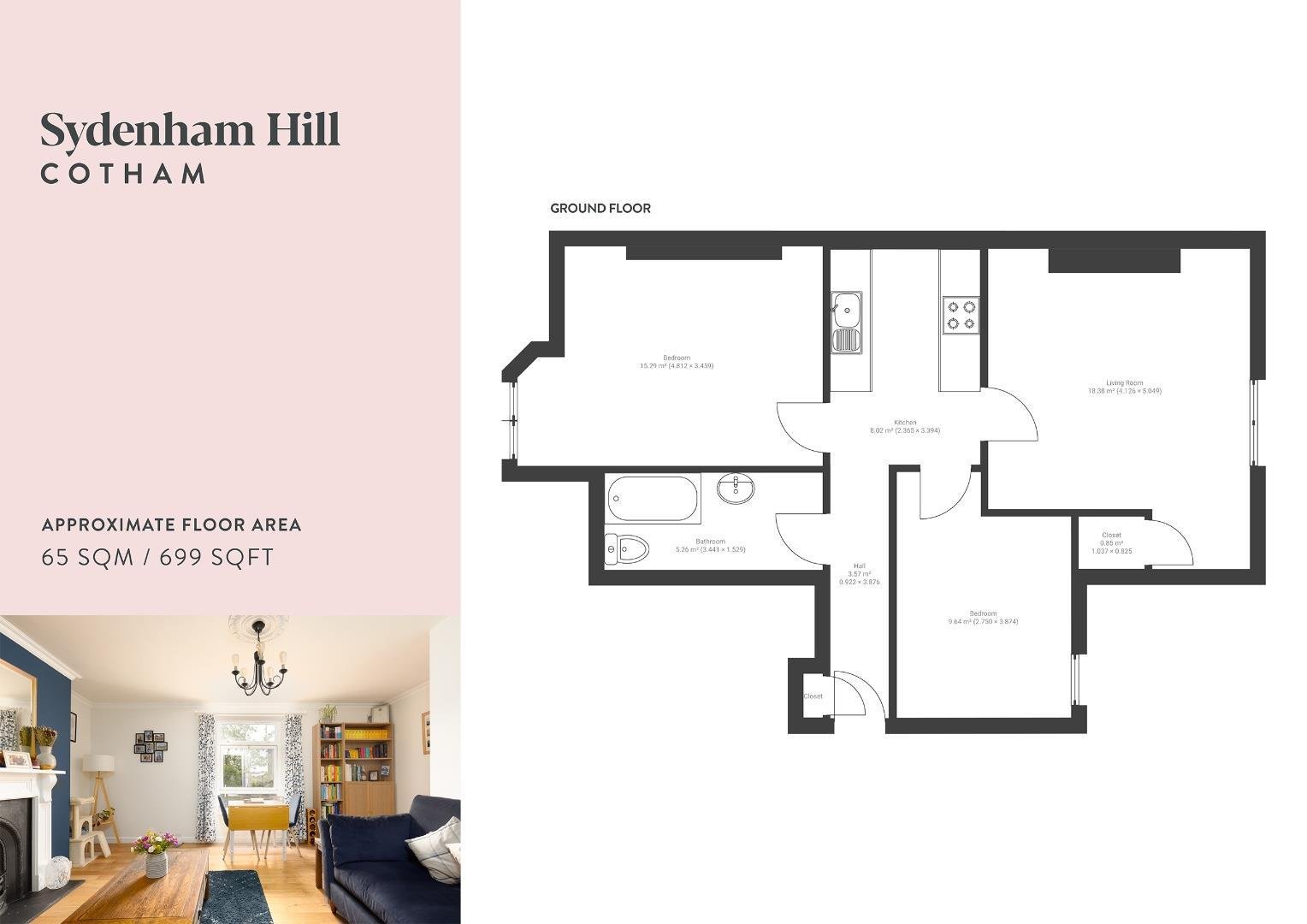 Sydenham hill cotham 33845721 flat 1 17 sydenham hill bs6 floorplan