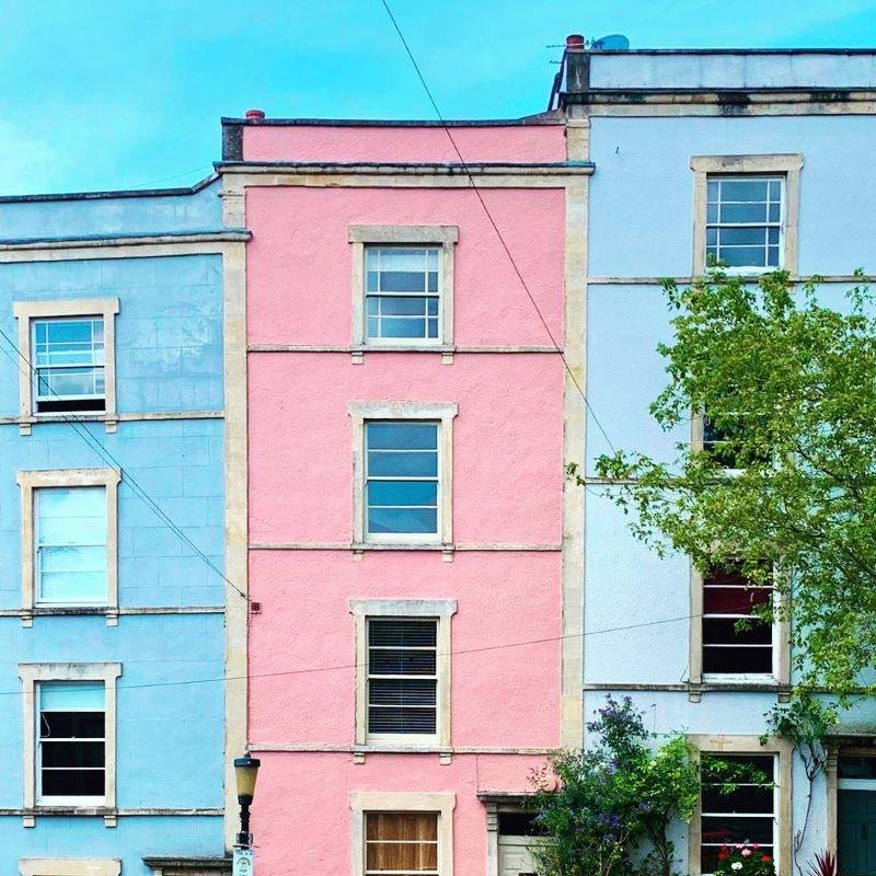 Bristol Coloured houses 01