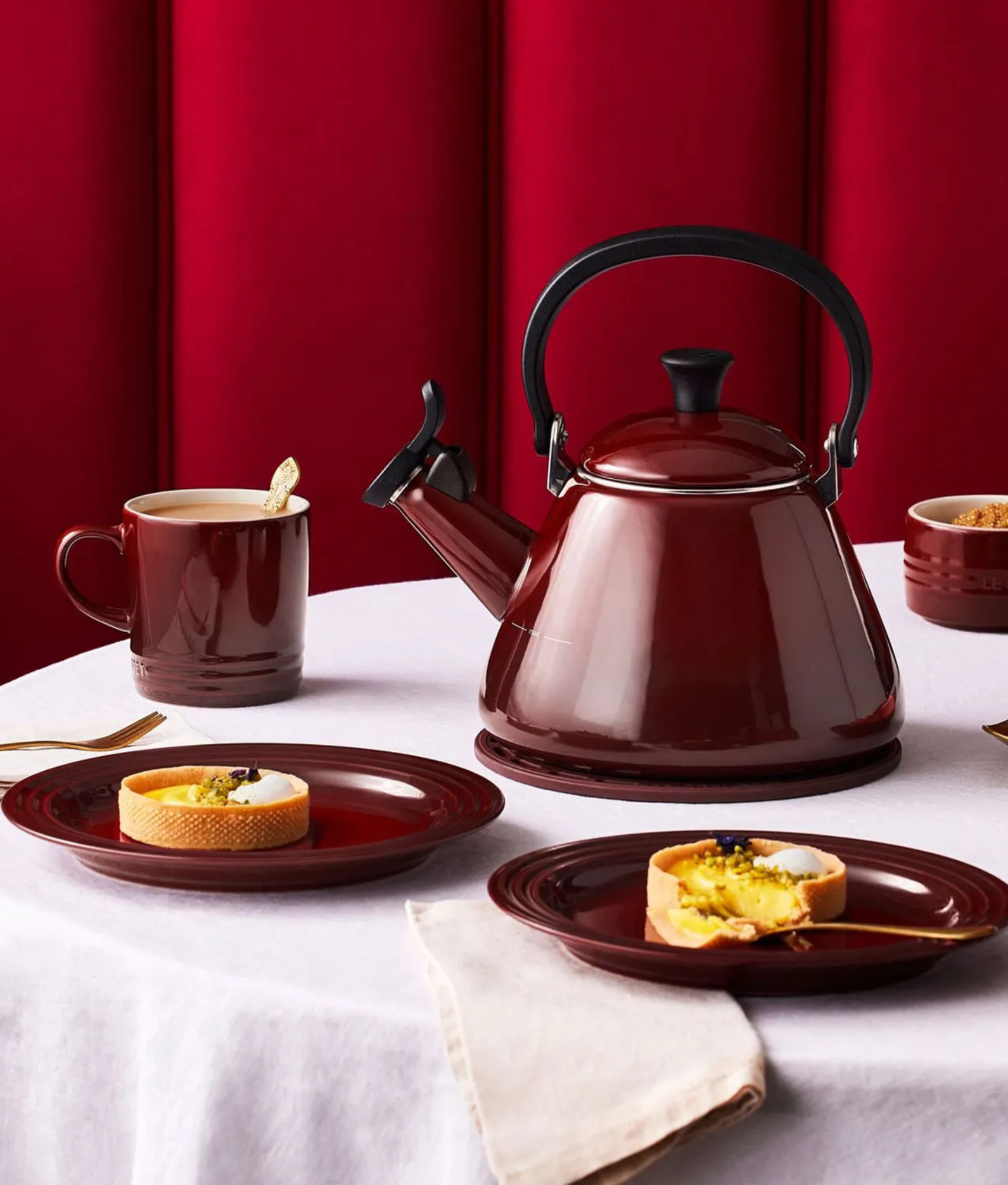 Le creuset garnet