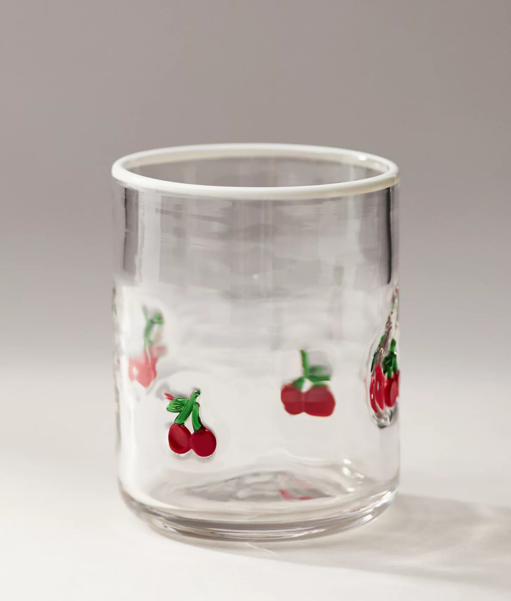 Cherry juice glass