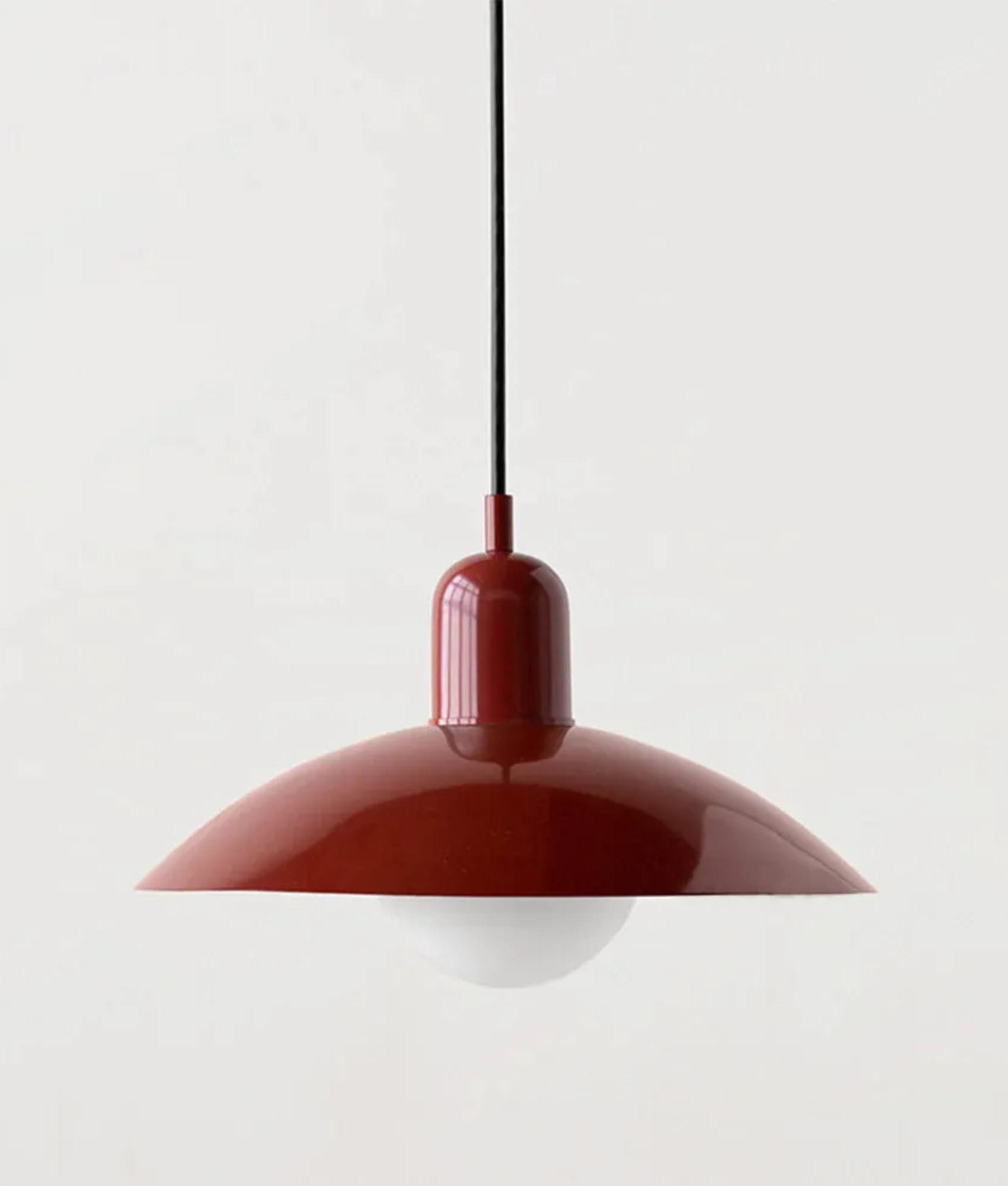Morandi red pendant light
