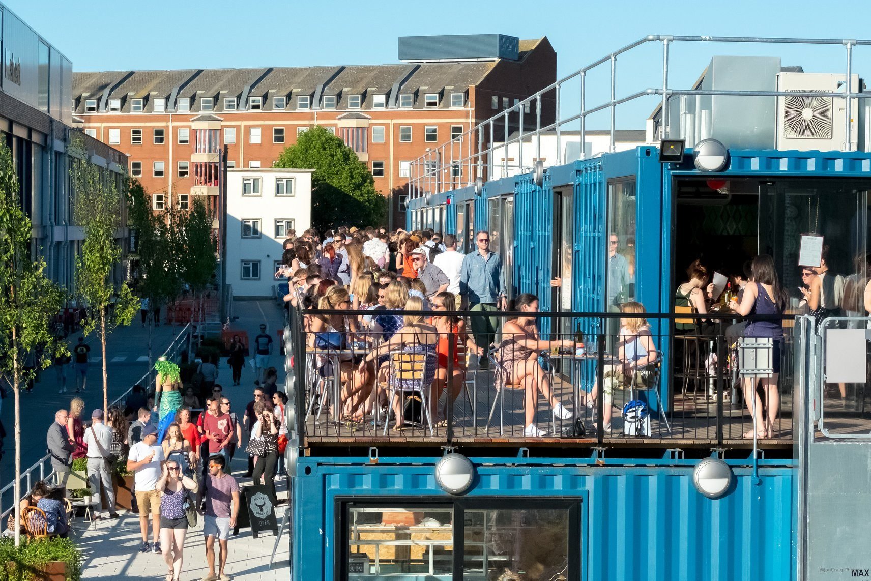 Wapping wharf balcony